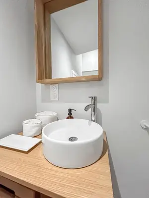 Salle de bains dans l'établissement Appartement T2 Charmant en Centre-ville de Dijon