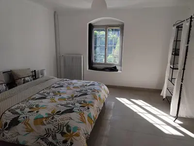 Un ou plusieurs lits dans un hébergement de l'établissement O'Couvent - Appartement 141 - 2 chambres - 97 m2 - Quatrième étage