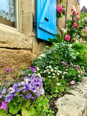 Jardin de l'établissement La parenthèse bucolique Gîte