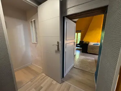Un ou plusieurs lits dans un hébergement de l'établissement La Maison du bonheur - Gîte PIPA - Corancy