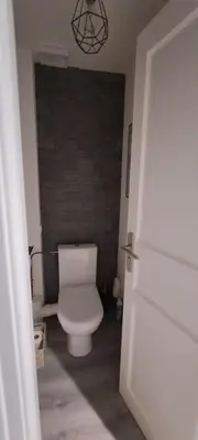 Salle de bains dans l'établissement La Belle Bourguignonne