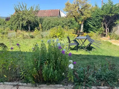 Jardin de l'établissement Au creux des marmites