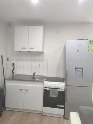 Cuisine ou kitchenette dans l'établissement Appartement fonctionnel