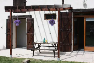 Terrasse ou espace extérieur de l'établissement Gîte Chevannes