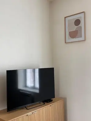 Télévision ou salle de divertissement dans l'établissement L'Appartement Assas