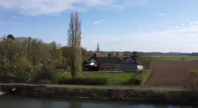 Paysage naturel près de la maison de vacances