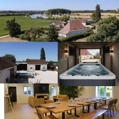 Domaine en bord de saone