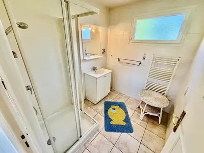 Salle de bains dans l'établissement Maison de maître - 15 personnes - Proche Le Creusot