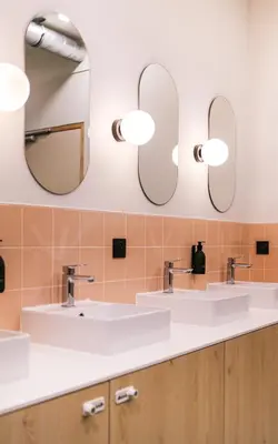 Salle de bains dans l'établissement Mustard Hostel