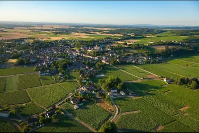 Paysage naturel près de la maison de vacances