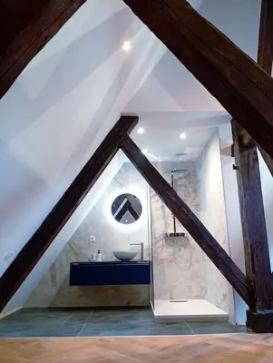 Un ou plusieurs lits dans un hébergement de l'établissement Lemullier de Bressey - Hôtel particulier au coeur de Dijon