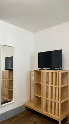 Télévision ou salle de divertissement dans l'établissement L'Appart, le Morvan tranquille