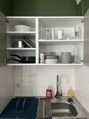 Cuisine ou kitchenette dans l'établissement Le Dumay