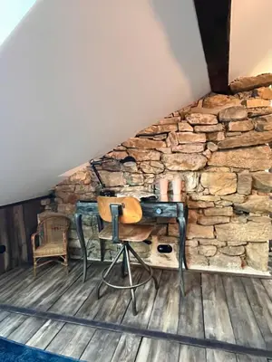 Coin salon dans l'établissement Loft Magazzino