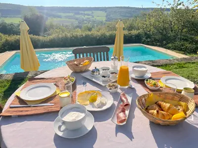 Nourriture dans la maison de vacances ou à proximité