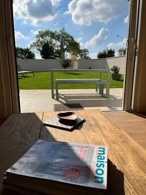 Balcon ou terrasse dans l'établissement HÔME Les hauts du Val