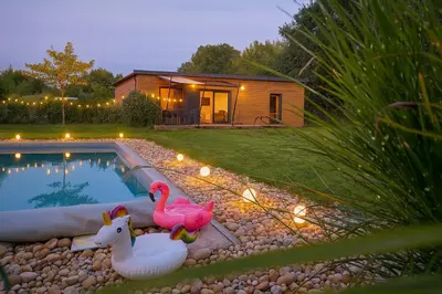 Plan de l'établissement Villa Serena Piscine - 6 personnes - Parking