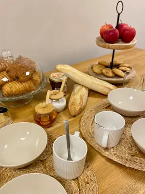 Nourriture dans la maison d'hôtes ou à proximité