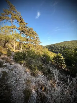 Paysage naturel près de la maison de vacances