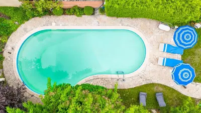 Piscine de l'établissement Villa Alexandre III ou située à proximité