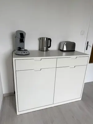 Cuisine ou kitchenette dans l'établissement Spacieux appartement - 5min du centre ville