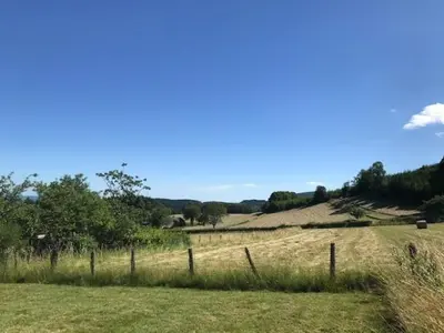 Paysage naturel près de le chalet