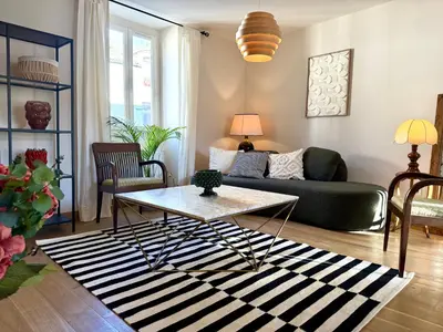 Coin salon dans l'établissement Casa Luna Burgundy