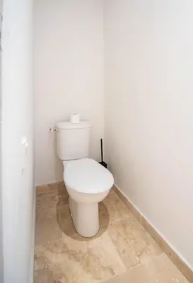 Salle de bains dans l'établissement Le Verger Secret