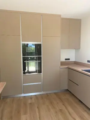 Cuisine ou kitchenette dans l'établissement Villa du Parc de Scey