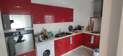 Cuisine ou kitchenette dans l'établissement Les 2 Mansart
