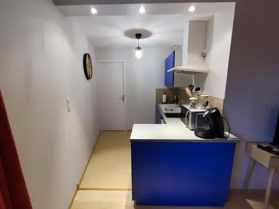 Cuisine ou kitchenette dans l'établissement appartement 35m2