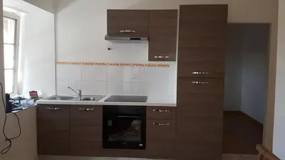 Cuisine ou kitchenette dans l'établissement L'écrin de l'abreuvoir