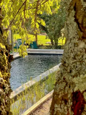 Paysage naturel près de la maison de vacances
