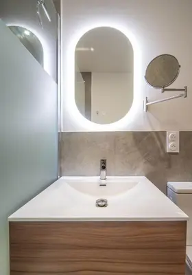 Salle de bains dans l'établissement Le raffiné