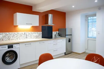 Cuisine ou kitchenette dans l'établissement La Parenthese Enchantée