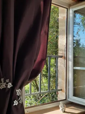Balcon ou terrasse dans l'établissement GITE DU MOULIN D'AVOINE for 10 people