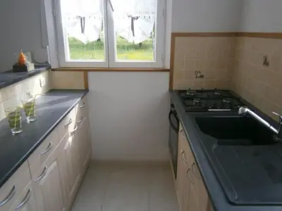 Cuisine ou kitchenette dans l'établissement Holiday Home Le gite du randonneur - Das Ferienhaus des Wanderers by Interhome