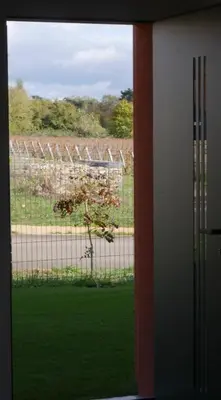 Jardin de l'établissement L'Atelier du Champ Ladoit