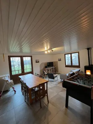 Coin salon dans l'établissement Logement Vivre Jura