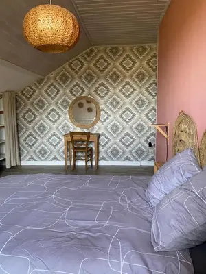 Un ou plusieurs lits dans un hébergement de l'établissement Logement Vivre Jura