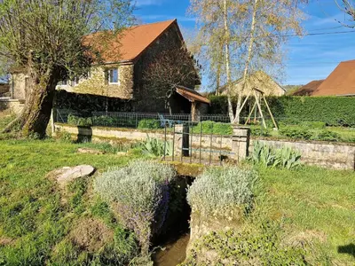 Jardin de l'établissement L'ancien moulin