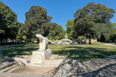 Jardin de l'établissement Le Palais Romain - Parking inclus