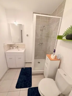 Salle de bains dans l'établissement Refuge idéal