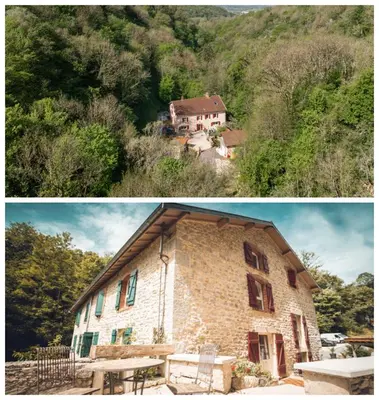 Paysage naturel près de la maison de vacances