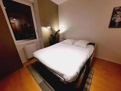 Un ou plusieurs lits dans un hébergement de l'établissement Le Garibaldi - Apt 2 prs, Quartier République