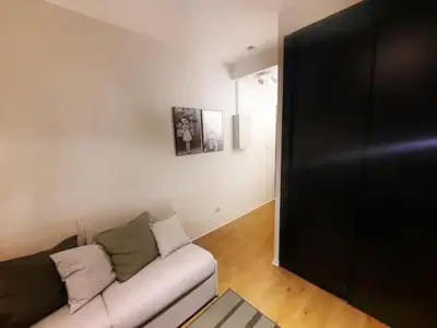 Coin salon dans l'établissement Le Garibaldi - Apt 2 prs, Quartier République