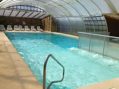 Piscine de l'établissement Mobil-home 3 chambres avec terrasse à Saint-Boil - API-1-52-1174 ou située à proximité