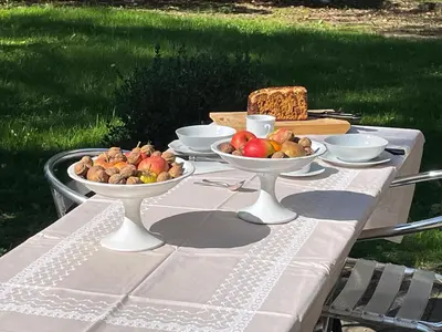 Nourriture dans le B&B/chambre d'hôtes ou à proximité