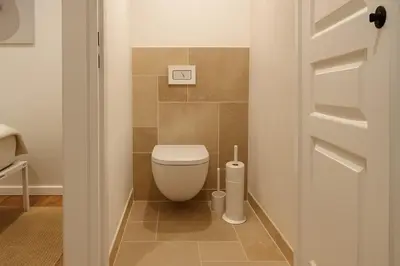 Salle de bains dans l'établissement La Maison des Templiers