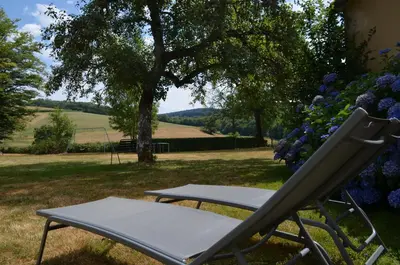 Paysage naturel près de la maison de vacances